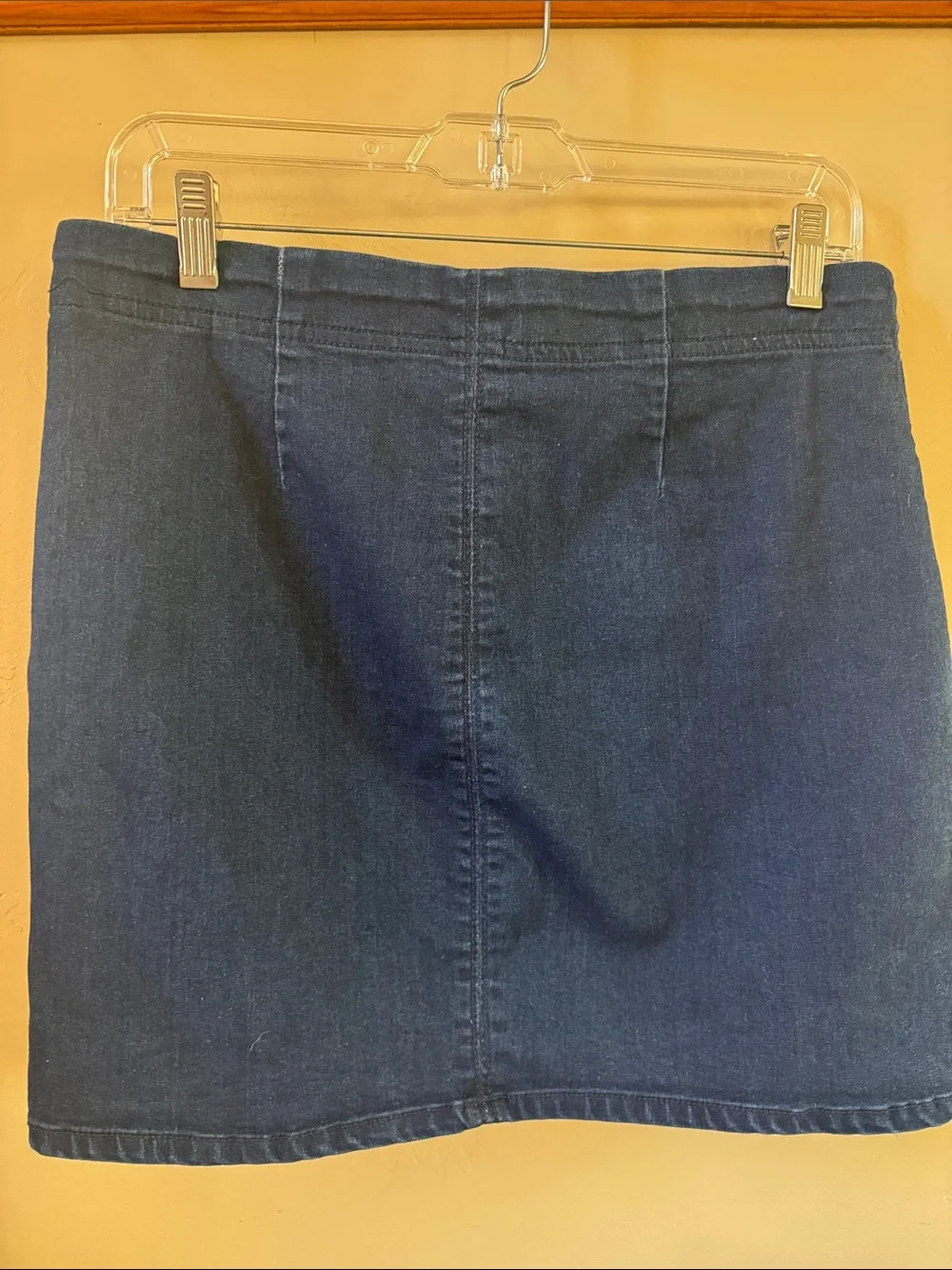 Free People Indigo Denim Mini Skirt